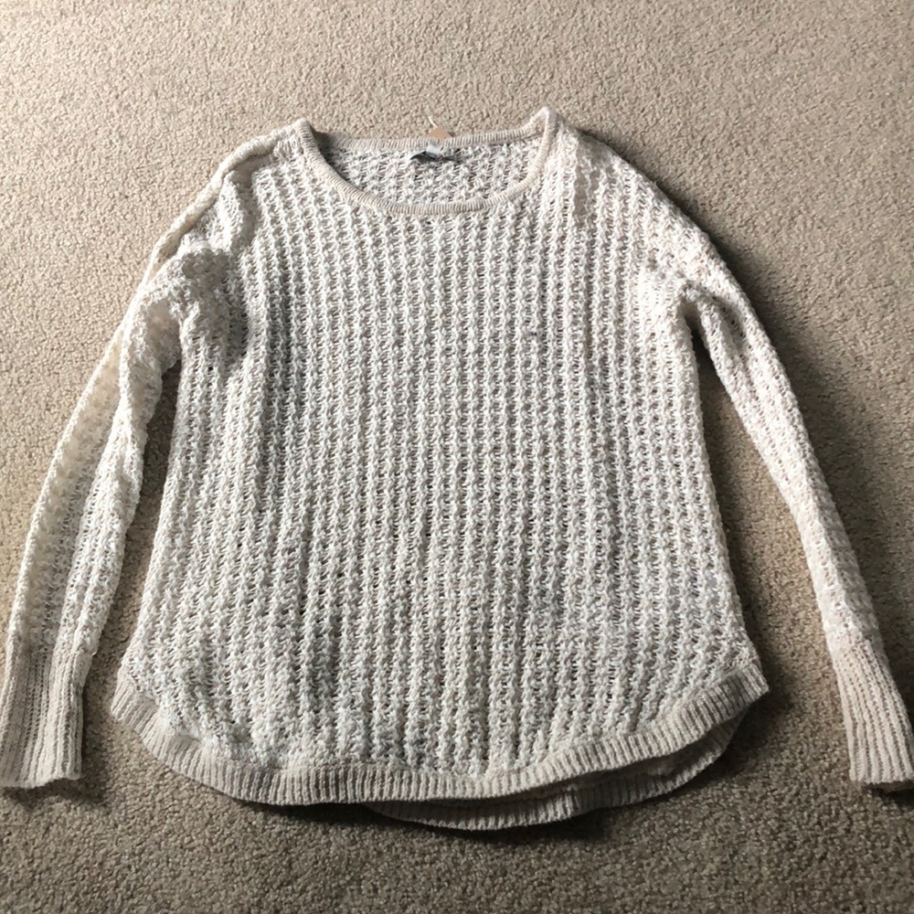 Oatmeal colored sweater
